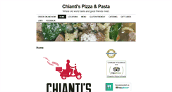 Desktop Screenshot of chiantispizza.com